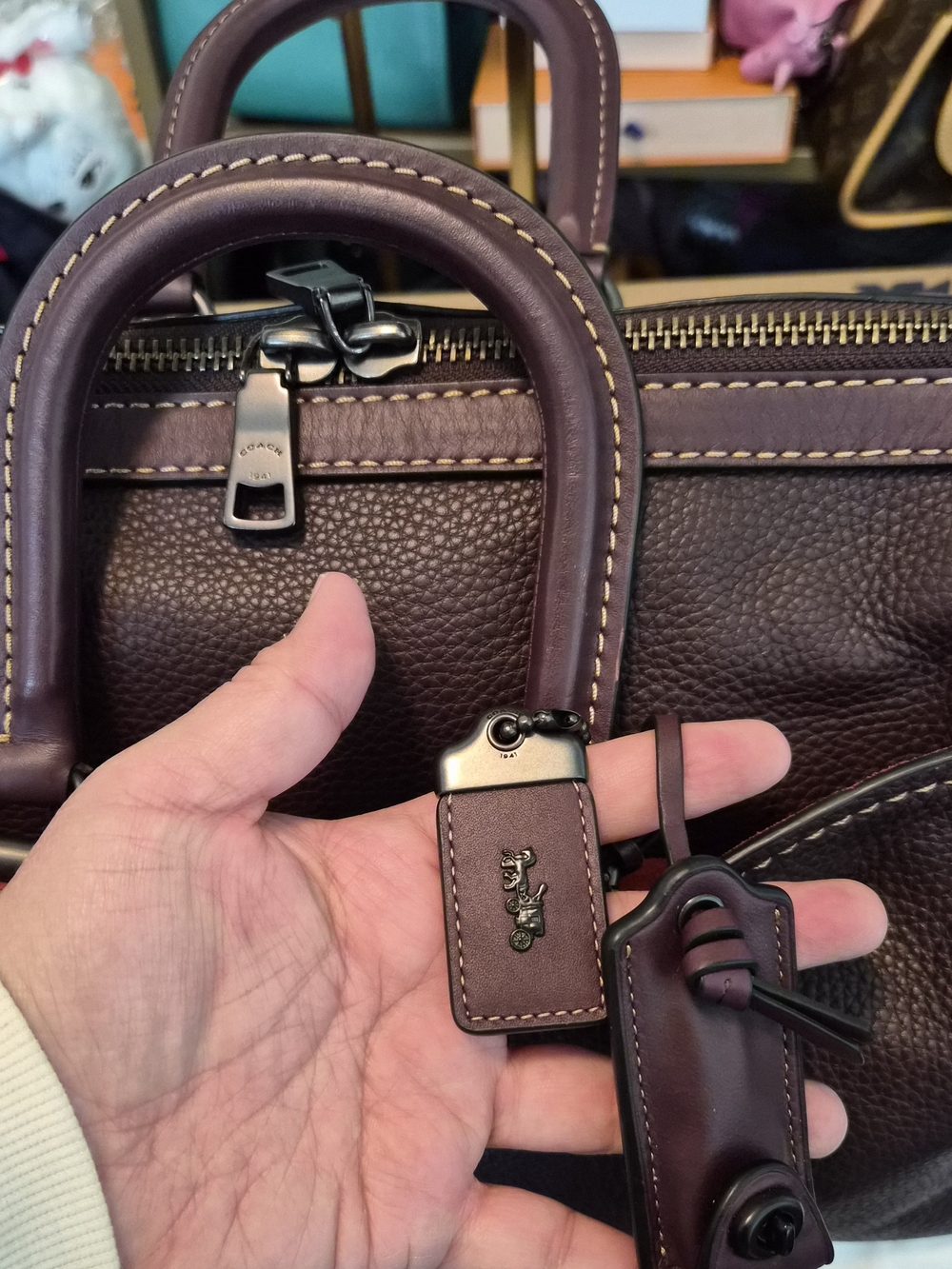 Coach Rogue Satchel 1941 Oxblood - Picture 10 of 12